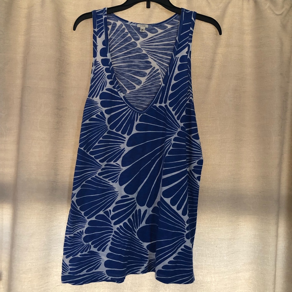 🔥3/$20🔥 J. Crew Tropical Print Tank